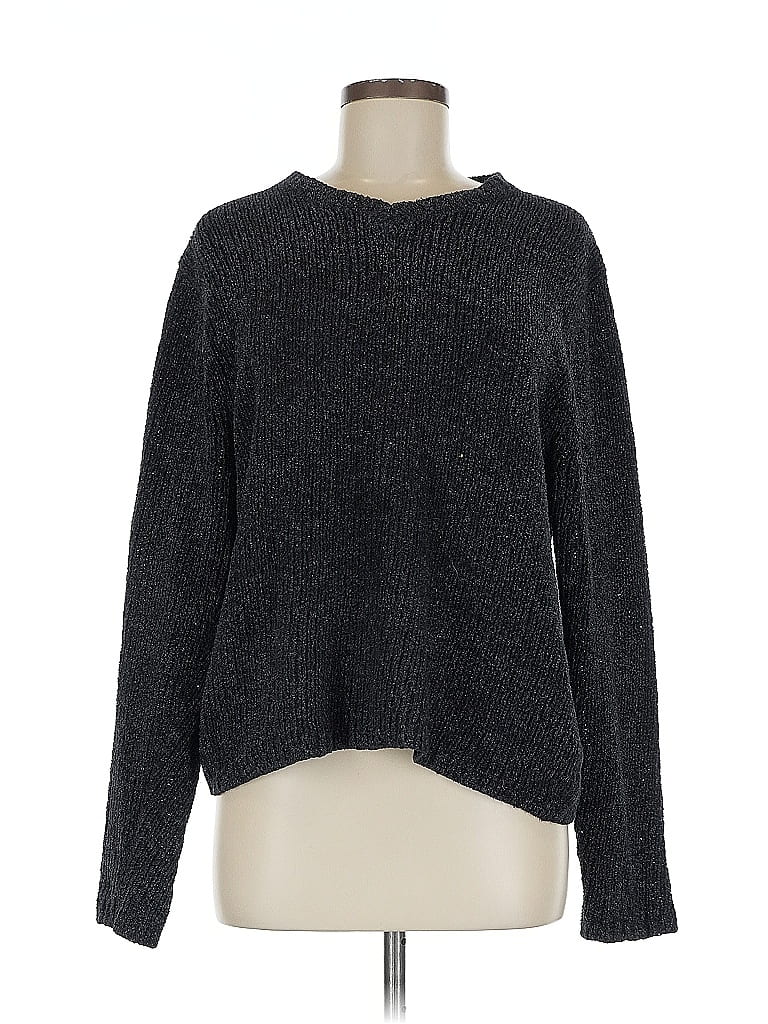 Pre-owned Assorted Brands Pullover Sweater In Black