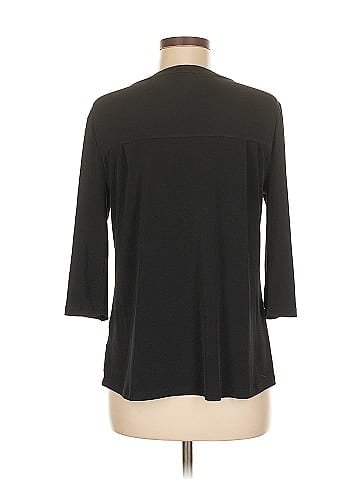 Ellen Tracy 3/4 Sleeve Button-Down Shirt (view 2)
