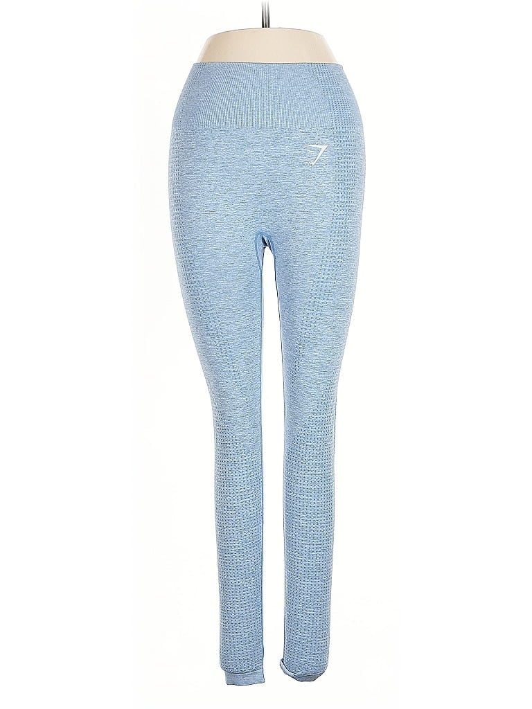 Pre-owned Gymshark Active Pants In Blue