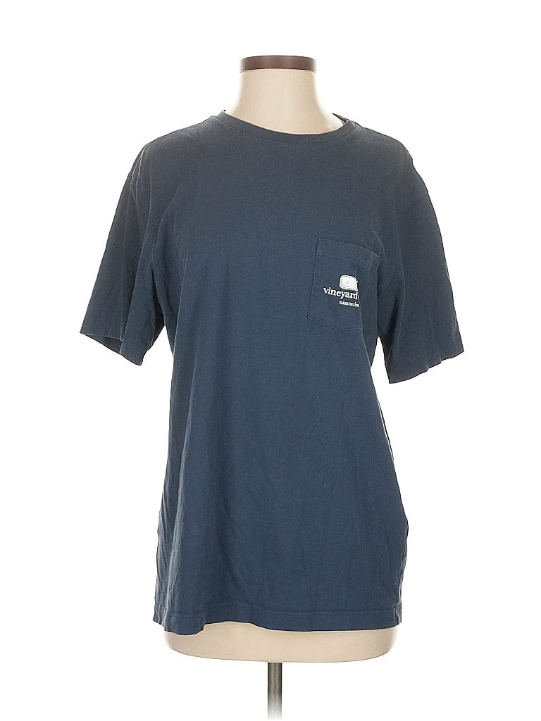 Pre-owned Vineyard Vines Short Sleeve T-shirt In Blue
