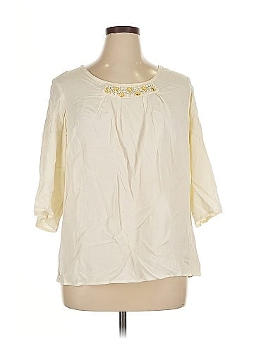 Cj Banks 3/4 Sleeve Blouse (view 1)