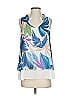 Assorted Brands 100% Polyester White Sleeveless Blouse Size S (estimated) - photo 1