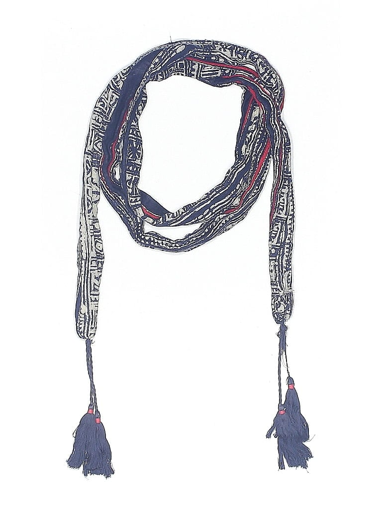 Pre-owned Unbranded Scarf In Blue