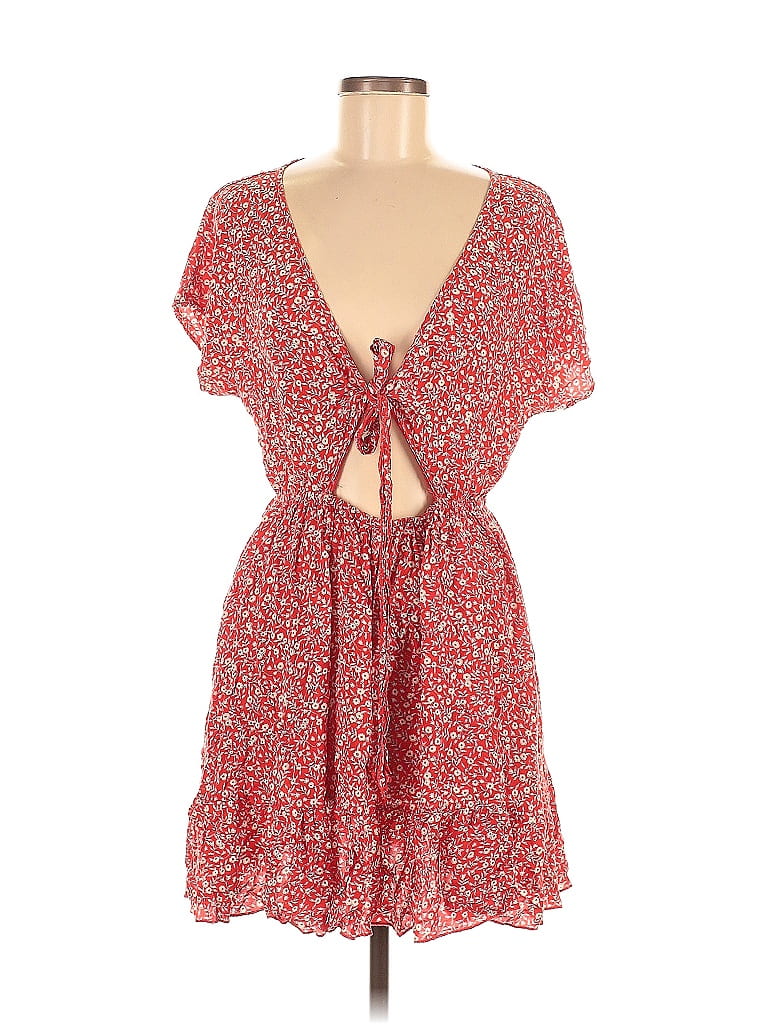 Pre-owned Shein Casual Dress In Red