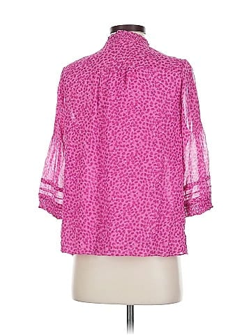 Diane von Furstenberg 3/4 Sleeve Silk Top (view 2)