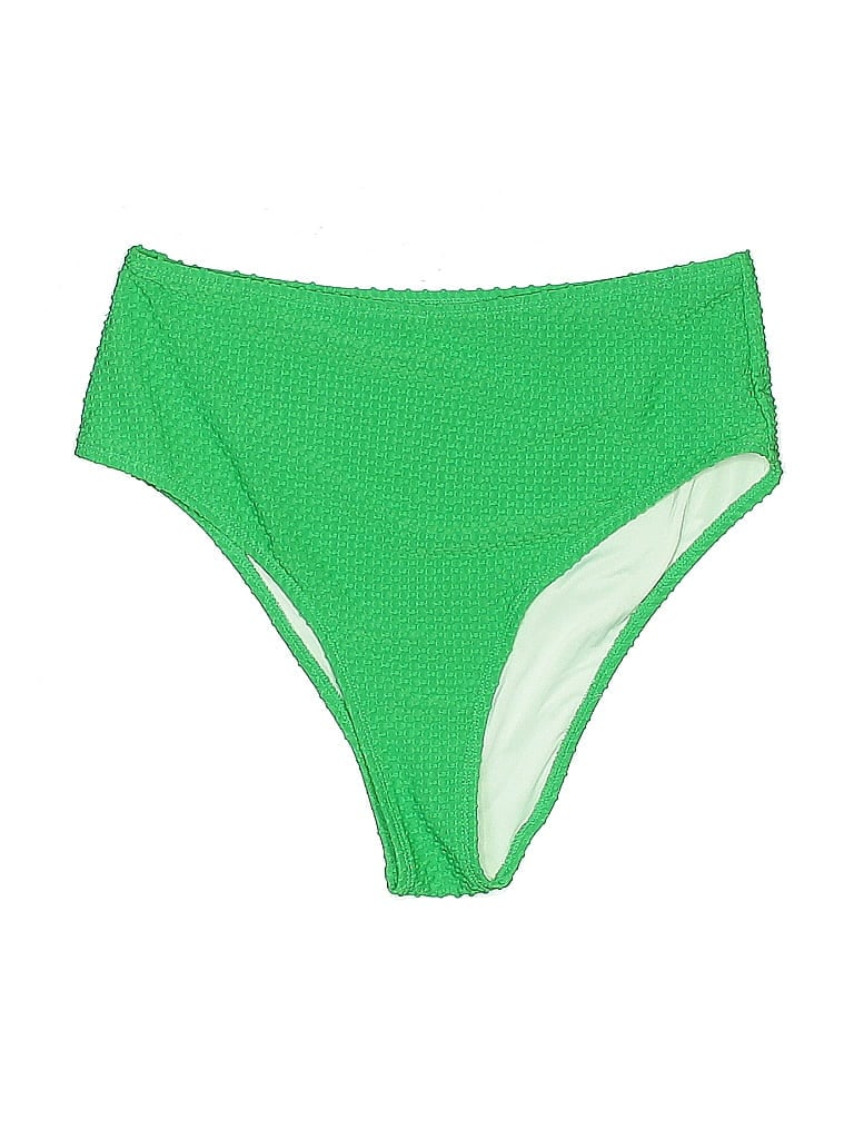 Pre-owned Unbranded Swimsuit Bottoms In Green