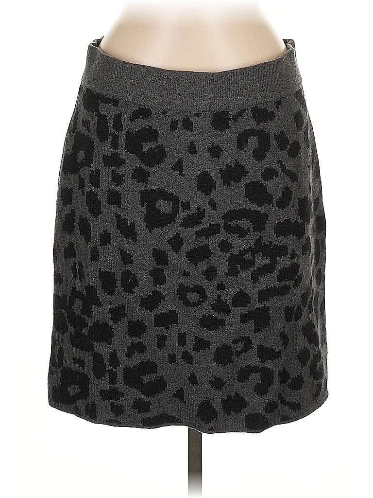 Pre-owned Ann Taylor Loft Outlet Casual Skirt In Gray