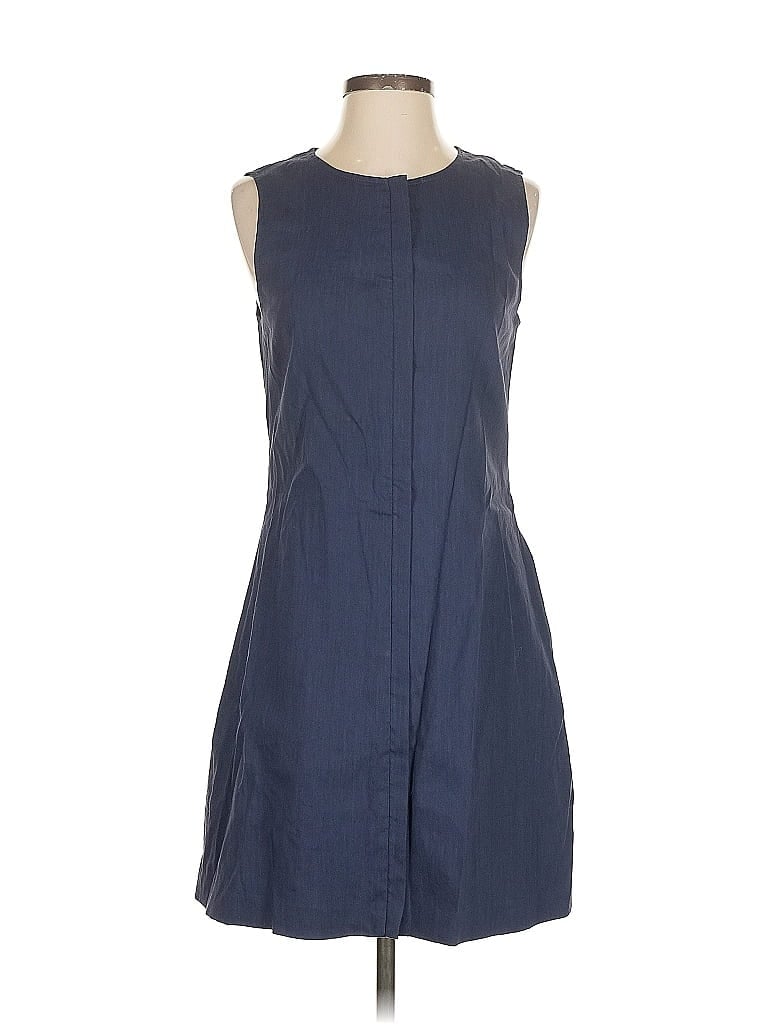 Pre-owned Theory Casual Dress In Blue