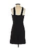 Topshop 100% Polyester Solid Black Cocktail Dress Size 2 - photo 2