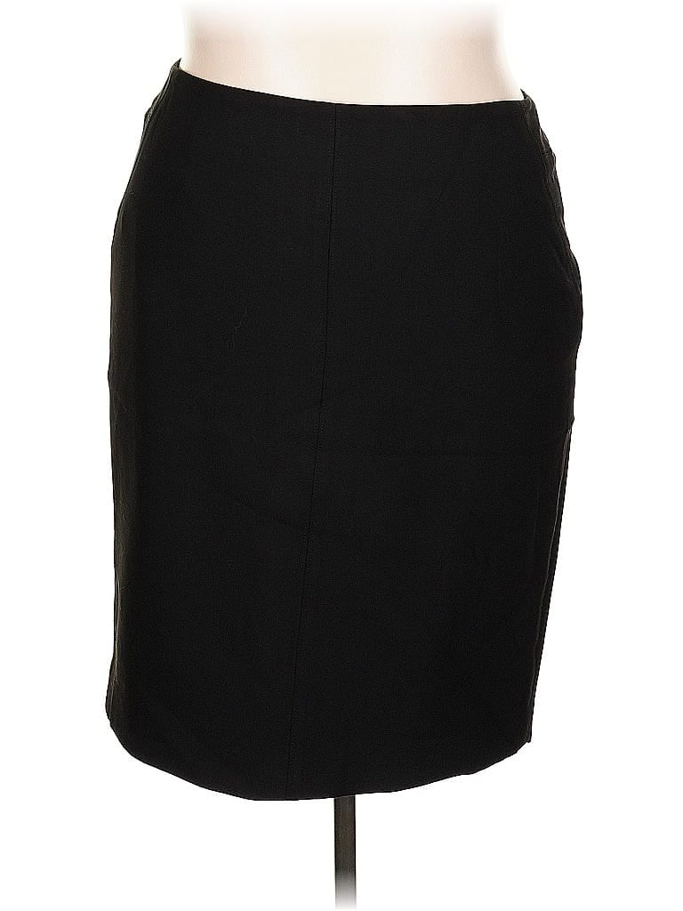 Pre-owned Ann Taylor Loft Formal Skirt In Black