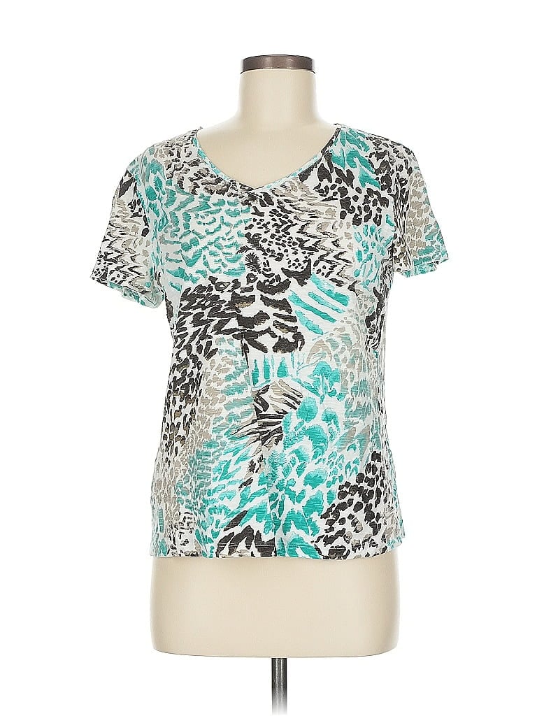 CHICO'S Pre-owned Active T-shirt In Blue