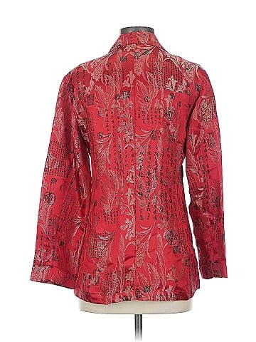 Chico's Design Long Sleeve Silk Top (view 2)