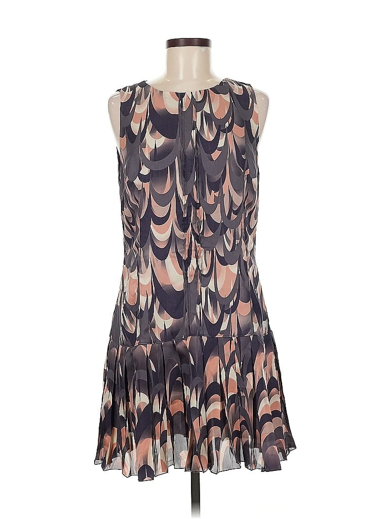 Pre-owned Fossil Cocktail Dress In Gray