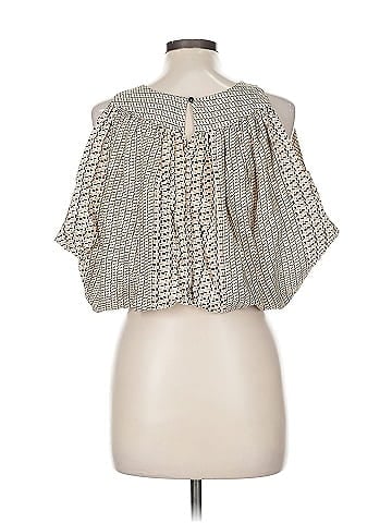 Rachel Comey Short Sleeve Silk Top (view 2)