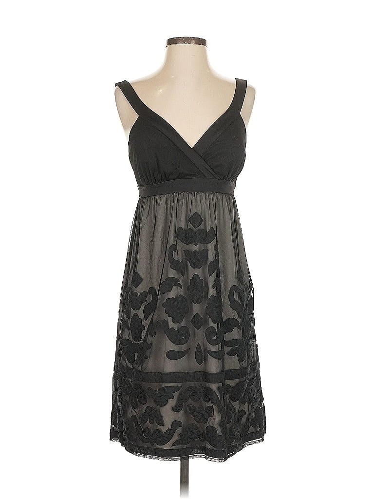 Pre-owned Inc International Concepts Cocktail Dress In Black