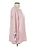 Anne Klein Pink Long Sleeve Blouse Size M - photo 4