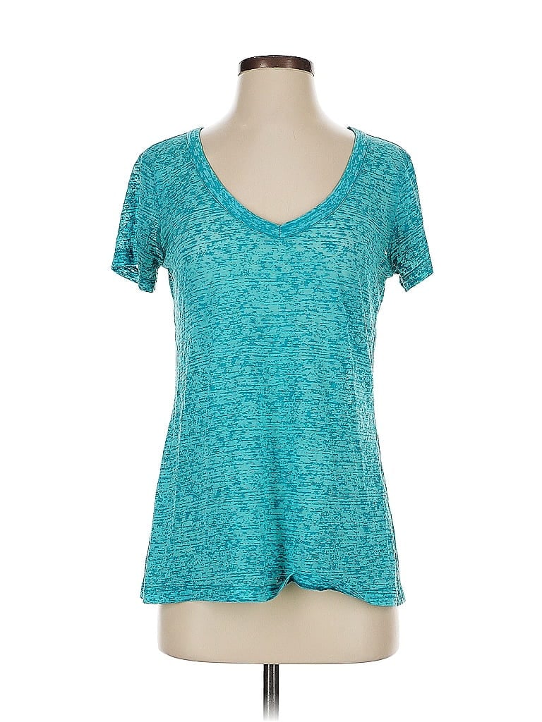 Pre-owned Express Active T-shirt In Blue