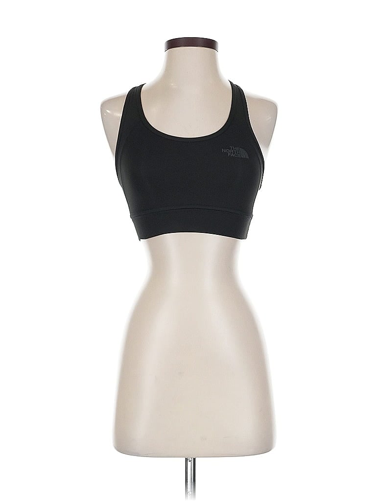 Pre-owned The North Face Sports Bra In Black