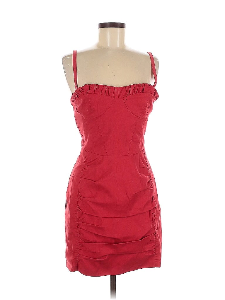 Click to view more detailed imagery on our partner's website Pre-owned Nanette Lepore Cocktail Dress In Red