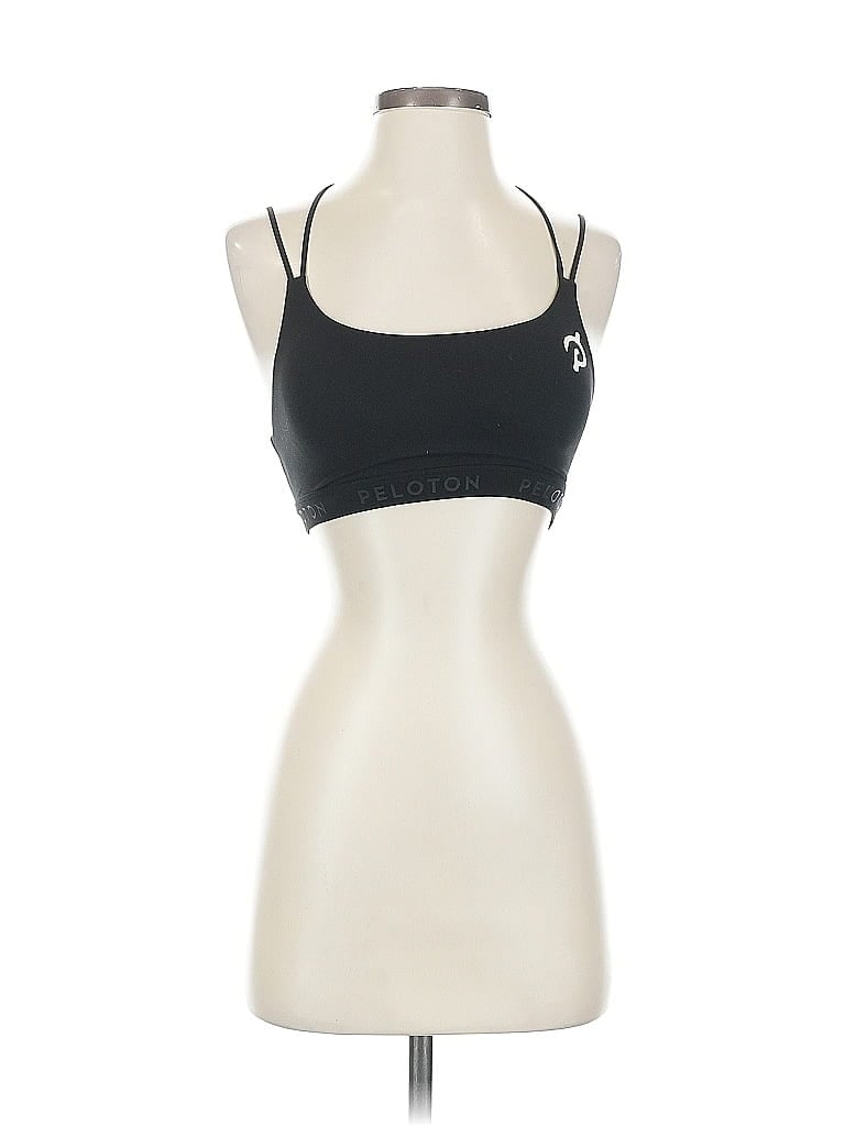 Pre-owned Peloton Sports Bra In Black