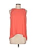 Alya 100% Polyester Orange Sleeveless Blouse Size M - photo 1