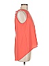 Alya 100% Polyester Orange Sleeveless Blouse Size M - photo 4