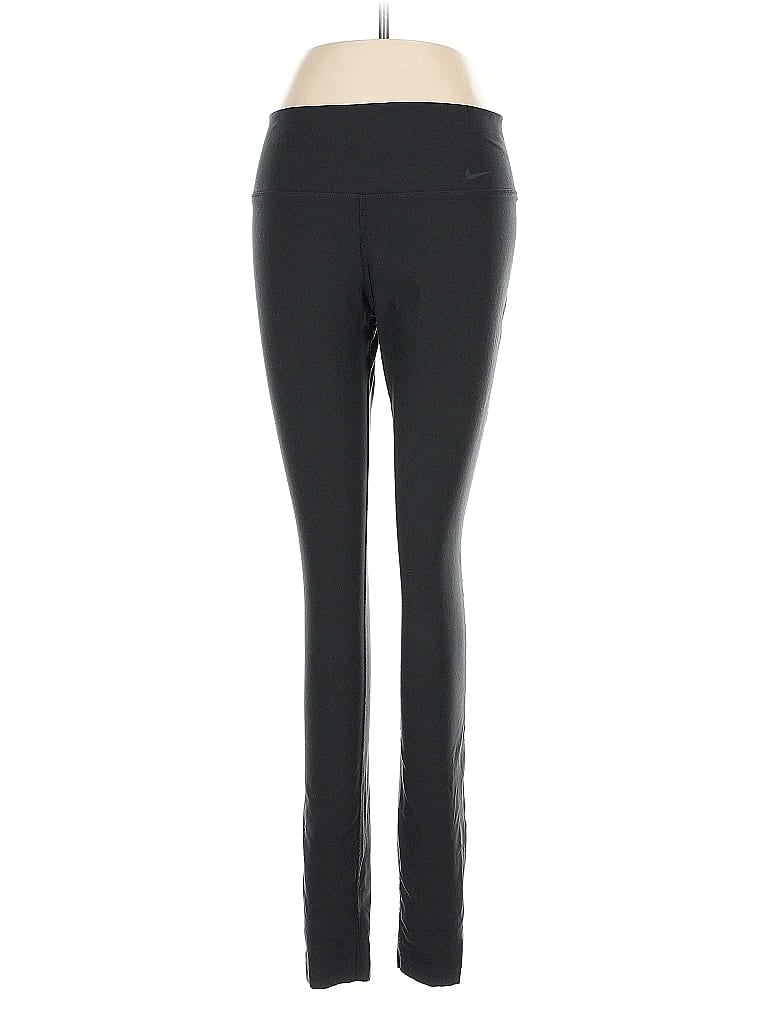 Pre-owned Nike Active Pants In Black