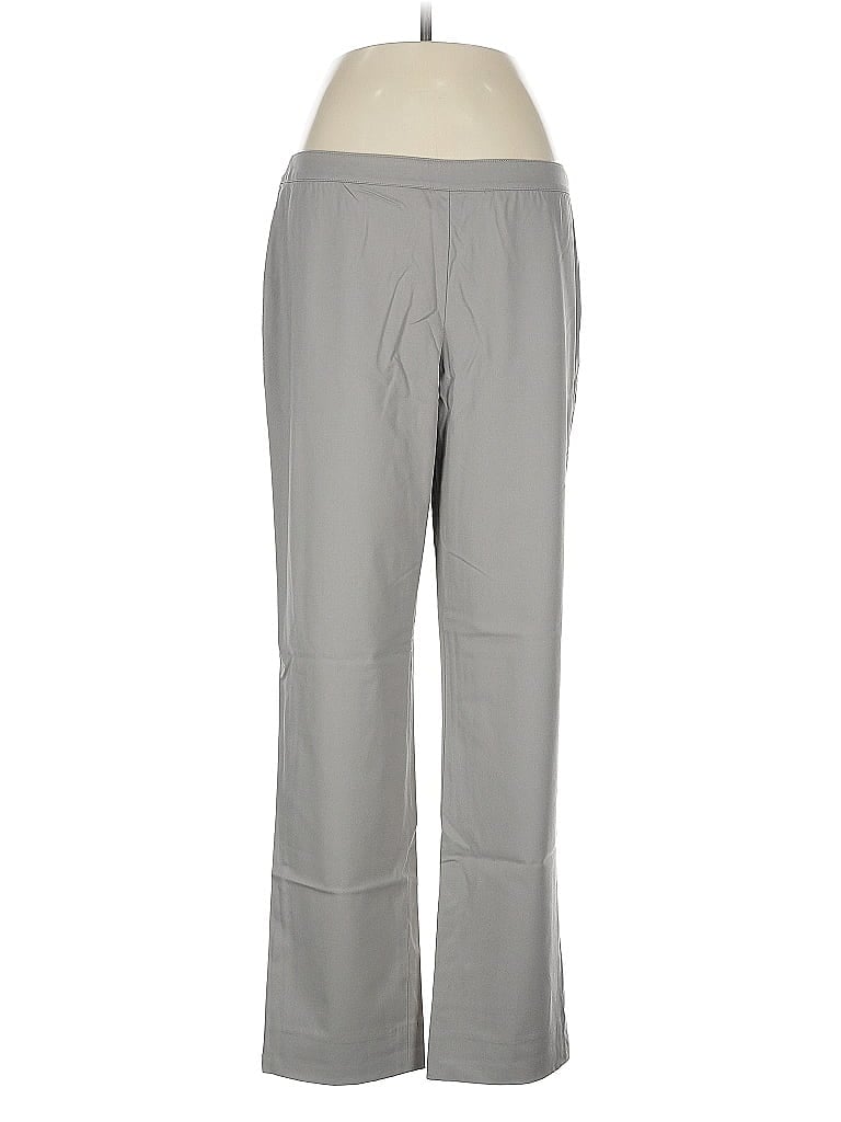 Pre-owned Lafayette 148 Wool Pants In Gray