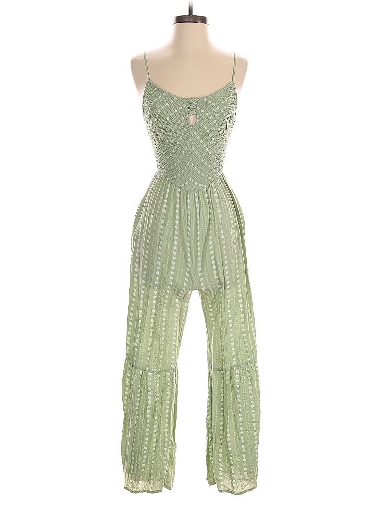 Pre-owned Japna Casual Dress In Green