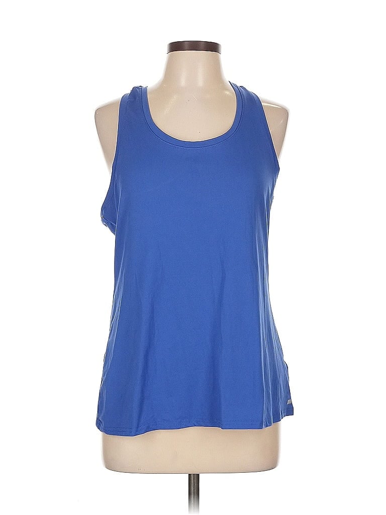Pre-owned Amazon Essentials Active Tank Top In Blue