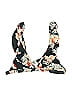 Unbranded Floral Black Swimsuit Top Size S - photo 1