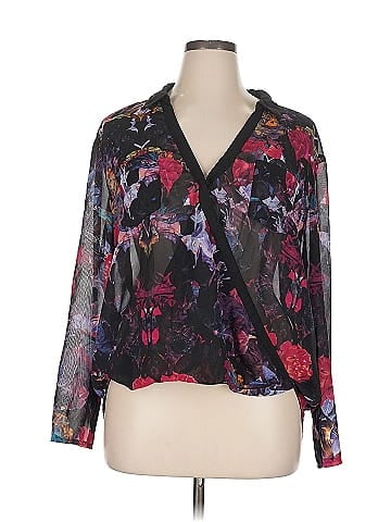 Nicole by Nicole Miller 3/4 Sleeve Blouse (view 1)