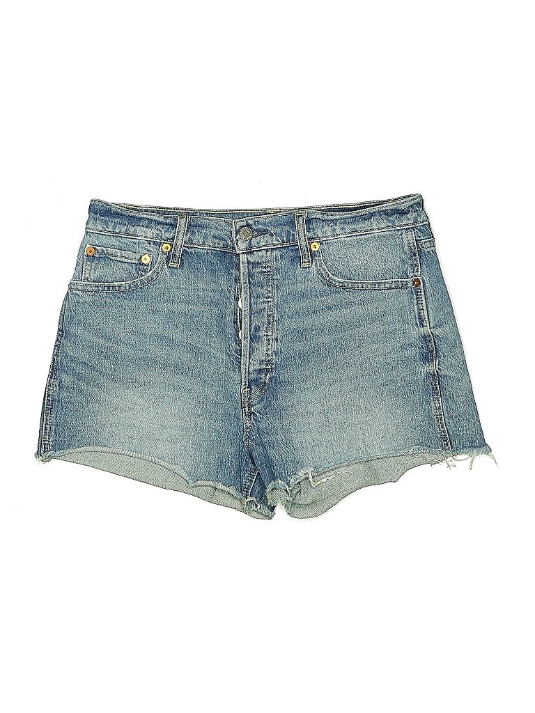Click to view more detailed imagery on our partner's website Pre-owned Gap Denim Shorts In Blue