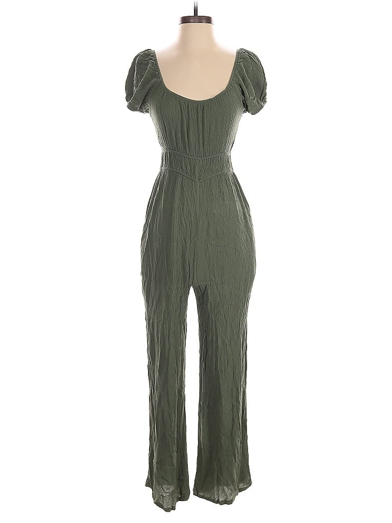 Pre-owned Mason & Belle Jumpsuit In Green