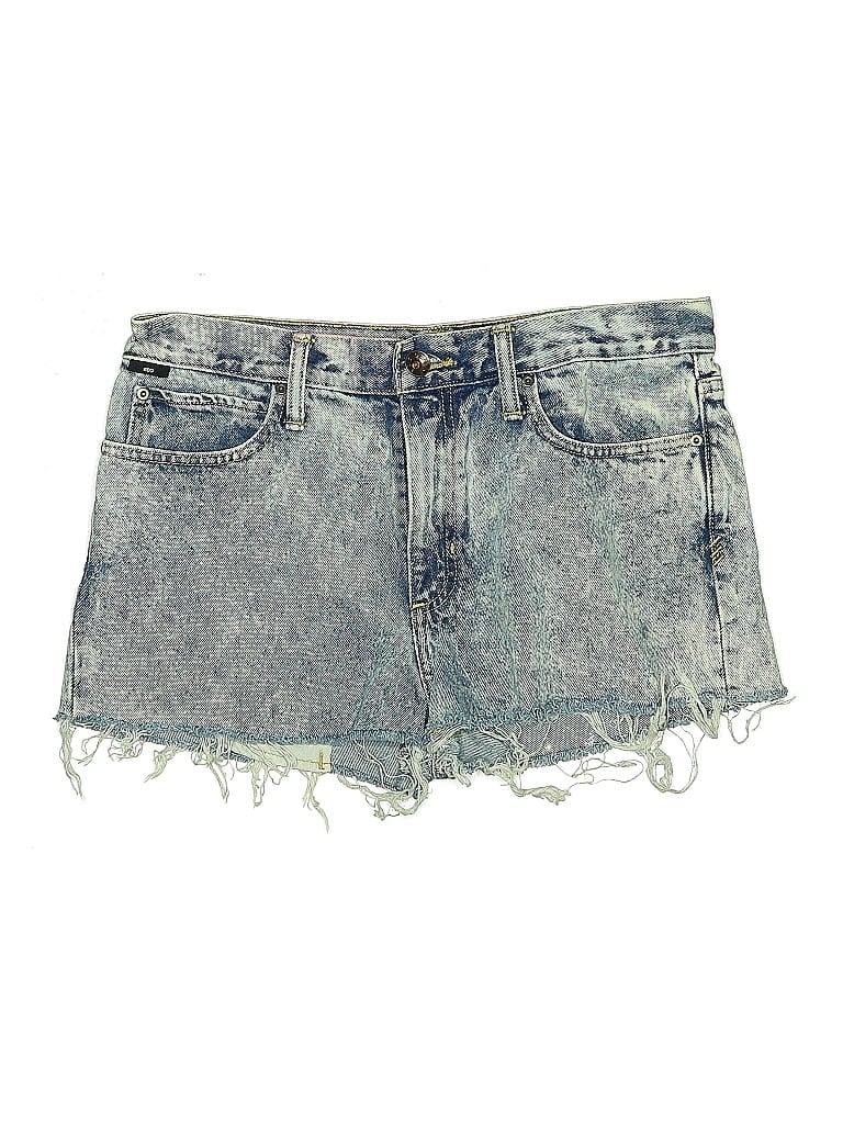 Pre-owned Bdg Denim Shorts In Blue