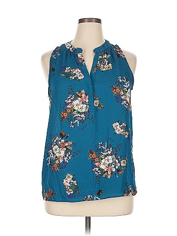 Alice Blue Sleeveless Blouse (view 1)