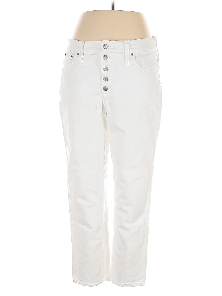 Pre-owned J.crew Factory Store Jeans In White