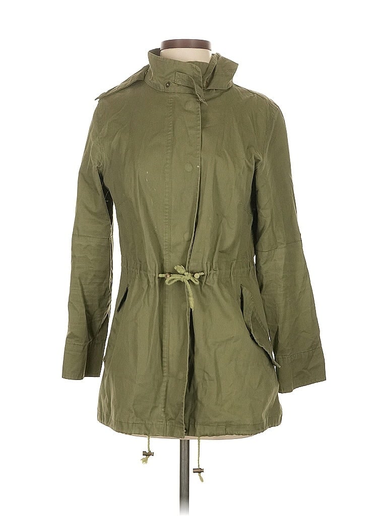 Pre-owned Assorted Brands Raincoat In Green