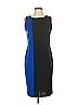 misook Color Block Blue Cocktail Dress Size S (petite) - photo 1