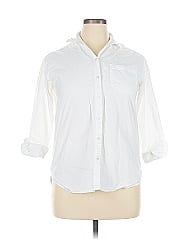Sézane 3/4 Sleeve Button Down Shirt