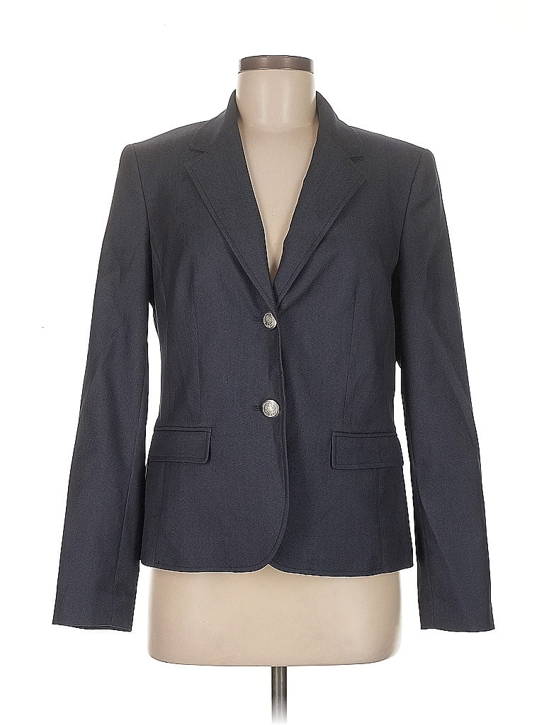 Pre-owned Nine West Blazer Jacket In Gray