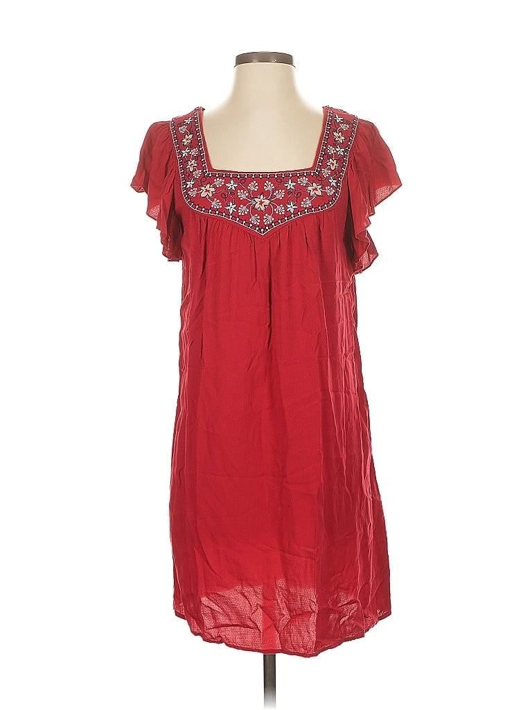 Pre-owned Max Studio Casual Dress In Red
