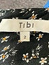 Tibi 100% Viscose Black 3/4 Sleeve Top Size 2 - photo 7