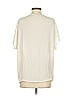 CAbi 100% Polyester Ivory Short Sleeve Blouse Size XS - photo 2