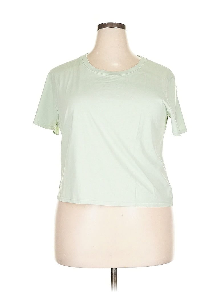Outdoor Voices Short Sleeve T-shirt In Green