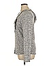 Miss Chievous Chevron-herringbone Silver Pullover Sweater Size XL - photo 5