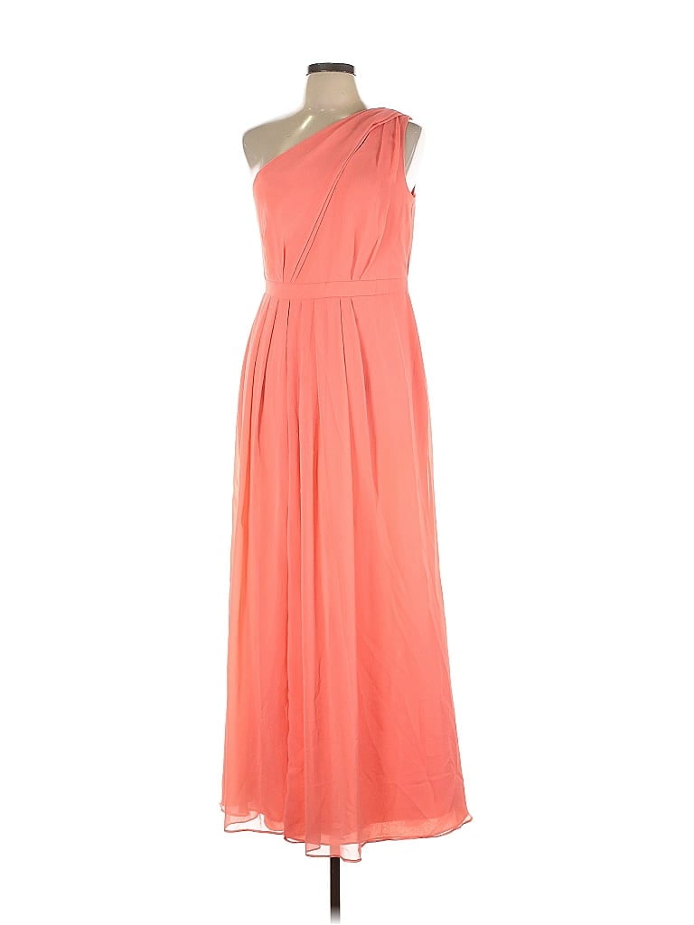 Pre-owned David's Bridal Cocktail Dress In Pink