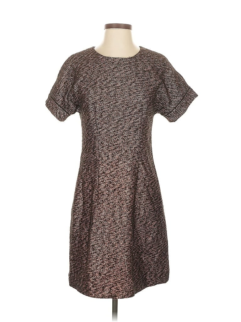 J.CREW COLLECTION Pre-owned Casual Dress In Gold