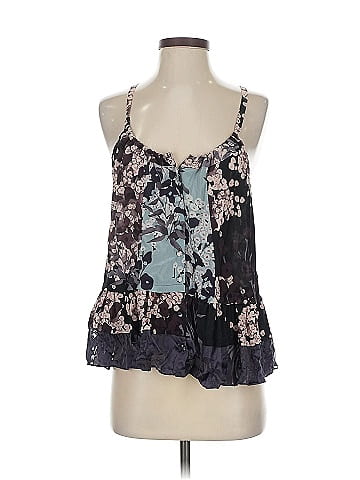 Rebecca Taylor Sleeveless Silk Top (view 1)