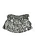 Franki by Francesca's Metallic Silver Skirt Size 8 - photo 1